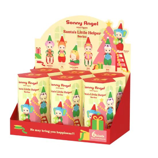 Sonny-angel mini figure santa's little helper series