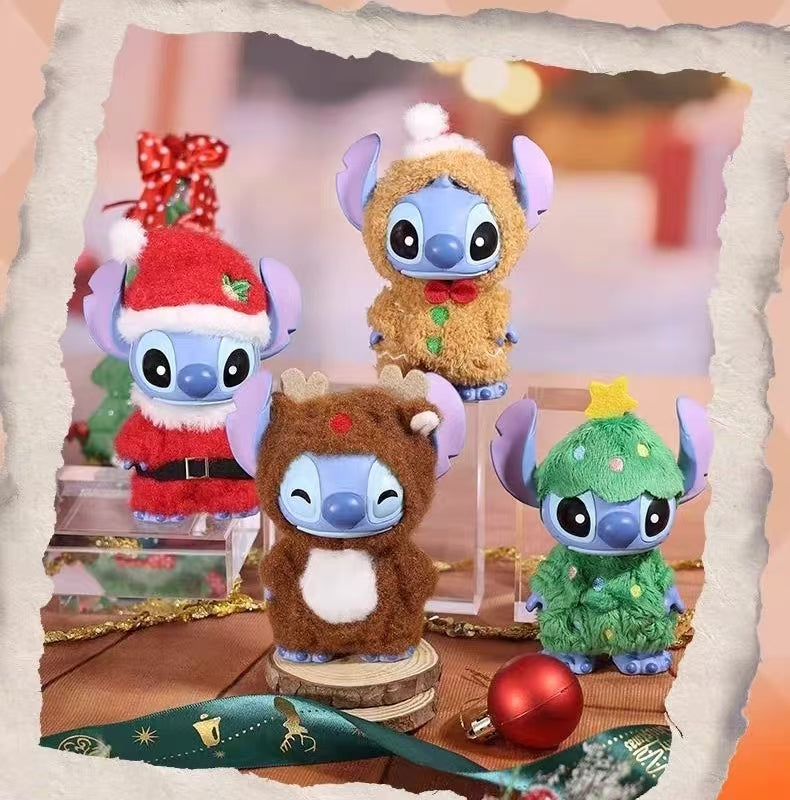 Stitch Christmas dressed Series figure