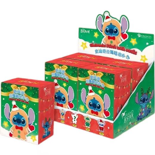 Stitch Christmas dressed Series figure