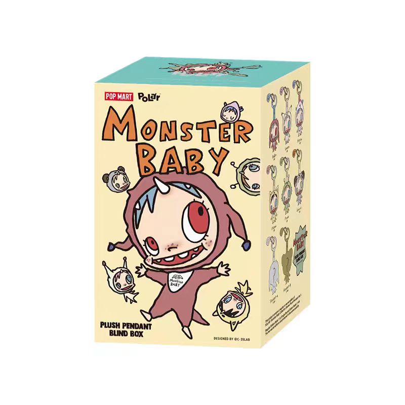 POLAR-Monster Baby Collection Series Plush Pendant Ver.1