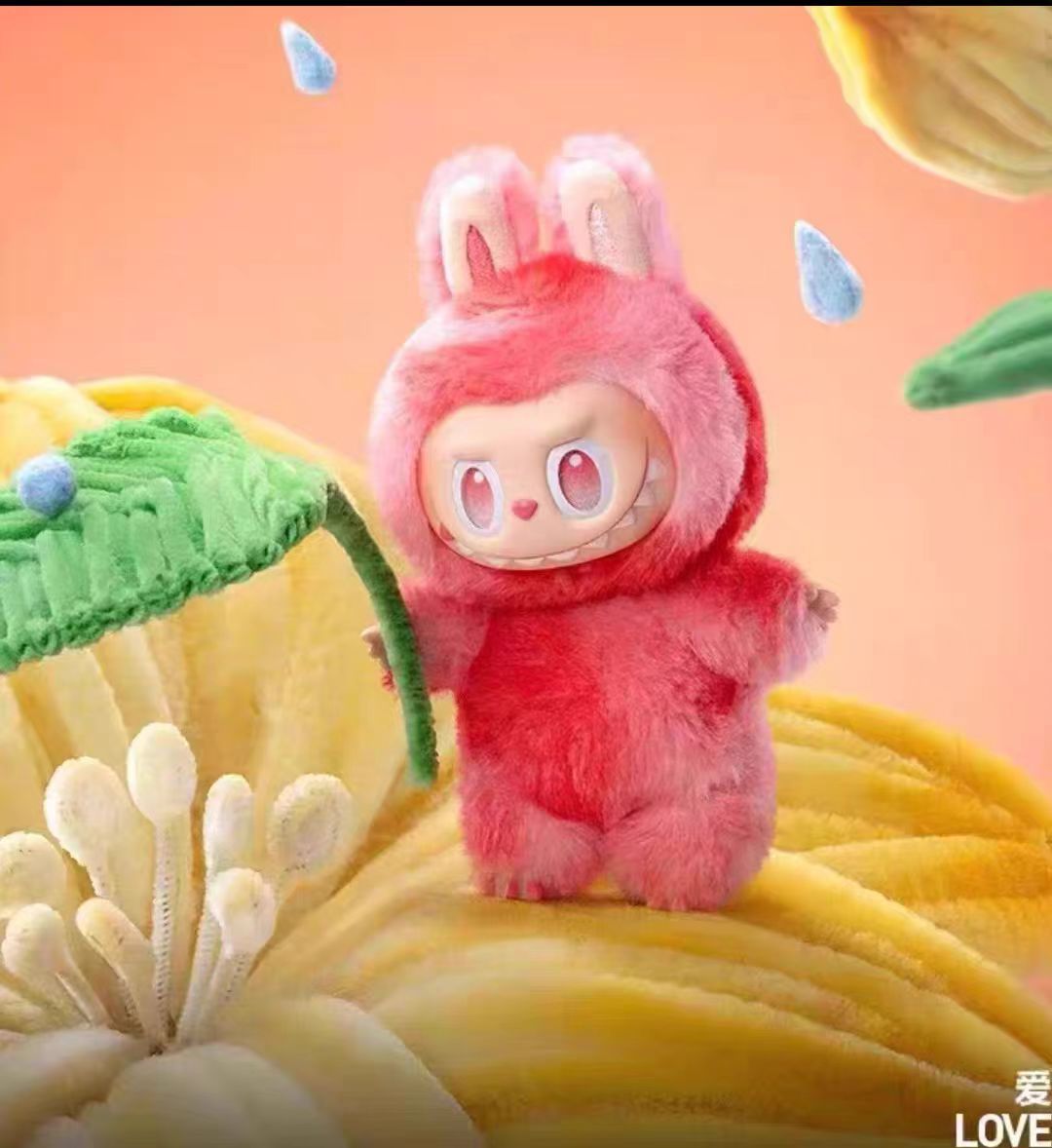 Labubu V3 Big Into Energy series plush pendant