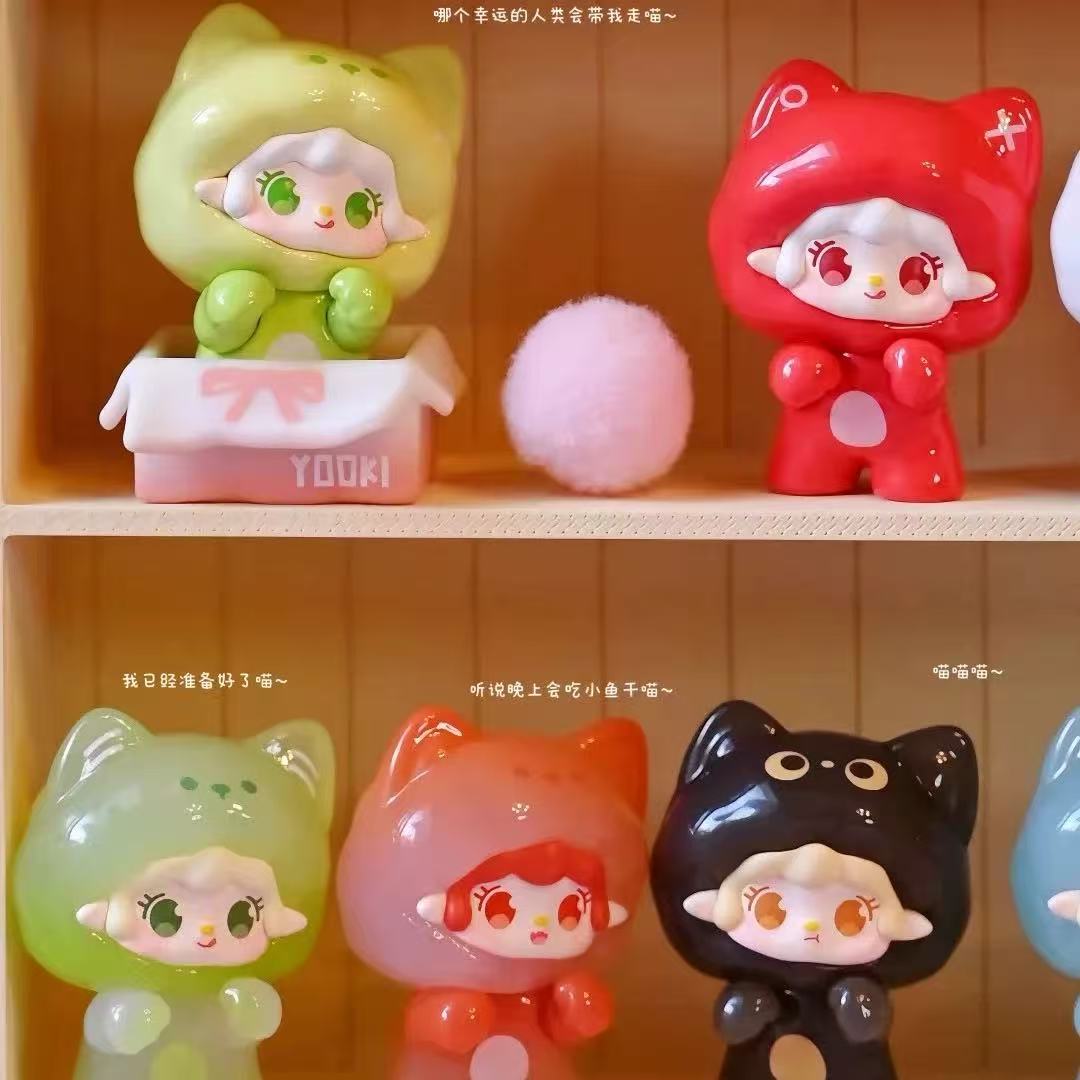 Yooki Cat On The Loose Series Pop Bean Blind Box