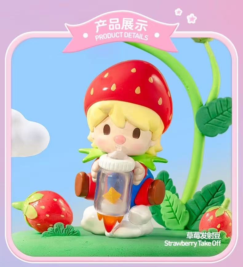 Sweet Bean Fruit World Advanture Series Figrues