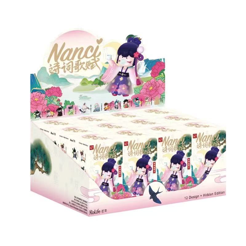 Nanci Chinese poetry series figure blind box