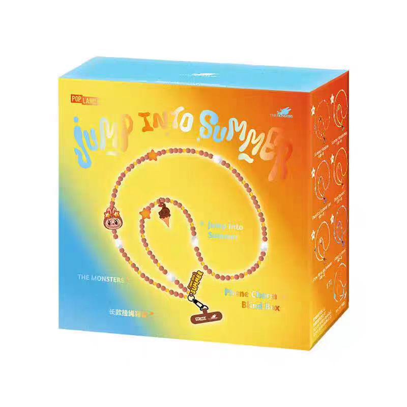 THE MONSTERS JUMP INTO SUMMER Series Phone Charm Blind Box