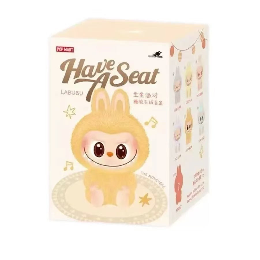 THE MONSTERS Have a Seat Labubu V2 Vinyl Plush Blind Box