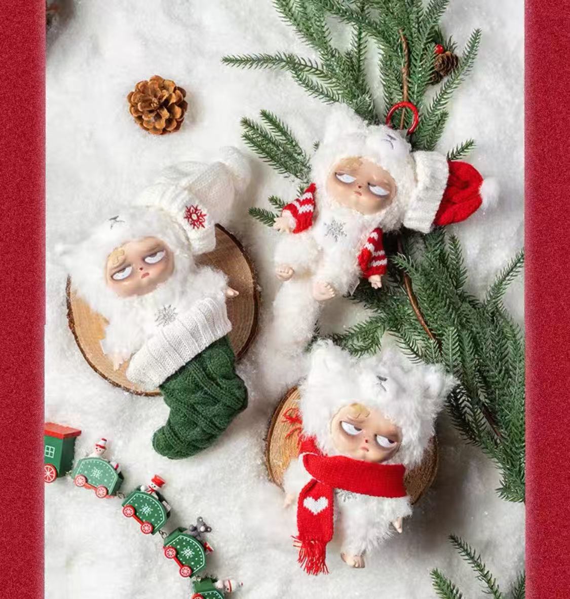 Grumpipi Snowlight Tale Christmas Series Plush Pendant