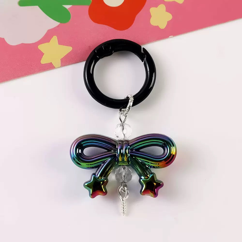 little bow/shooting star/moon chain (pick in live)