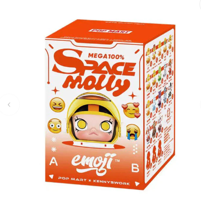 MEGA SPACE MOLLY 100% x emoji Series
