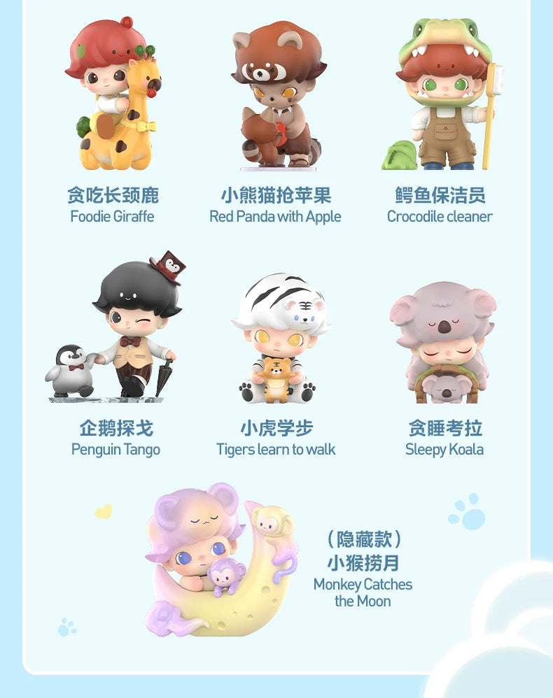 DIMOO Animal Kingdom Series Figures