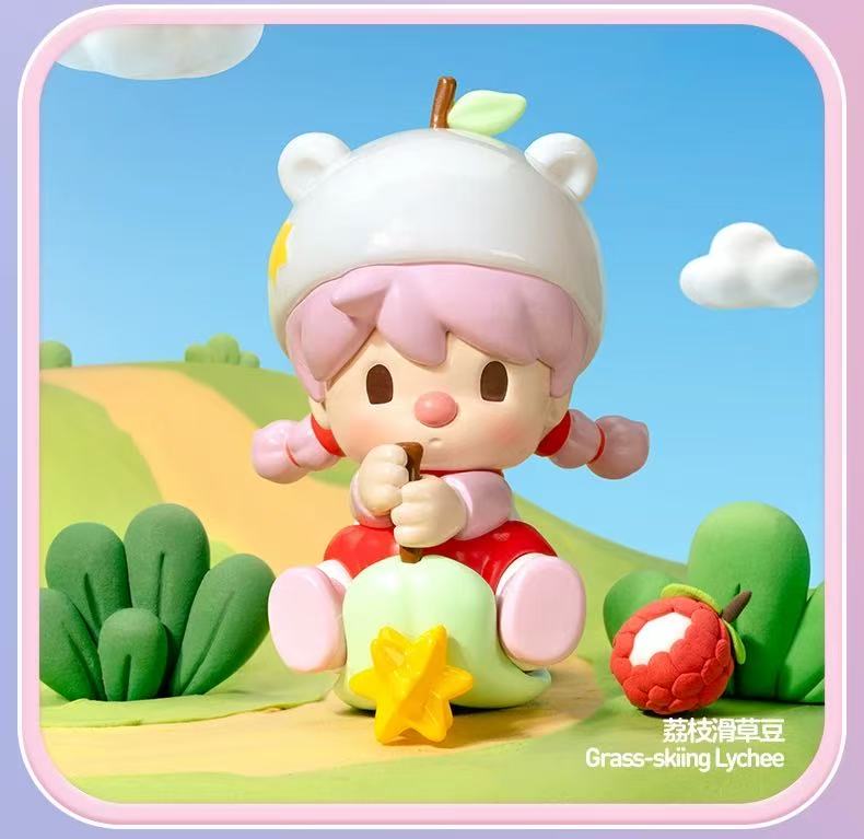 Sweet Bean Fruit World Advanture Series Figrues