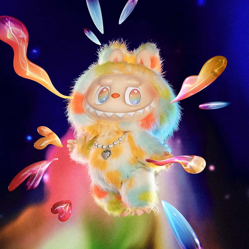 The Monsters Big Into Energy series-Rock The Universe 400% Vinyl Plush（pre-order faster shipping）
