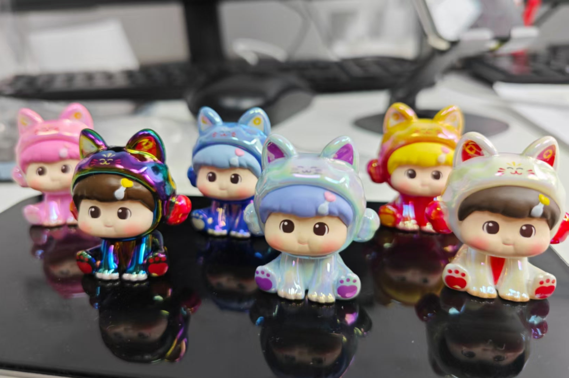 fufu zhao cai money lucky cat popbean