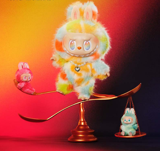 The Monsters Big Into Energy series-Rock The Universe 400% Vinyl Plush（pre-order faster shipping）