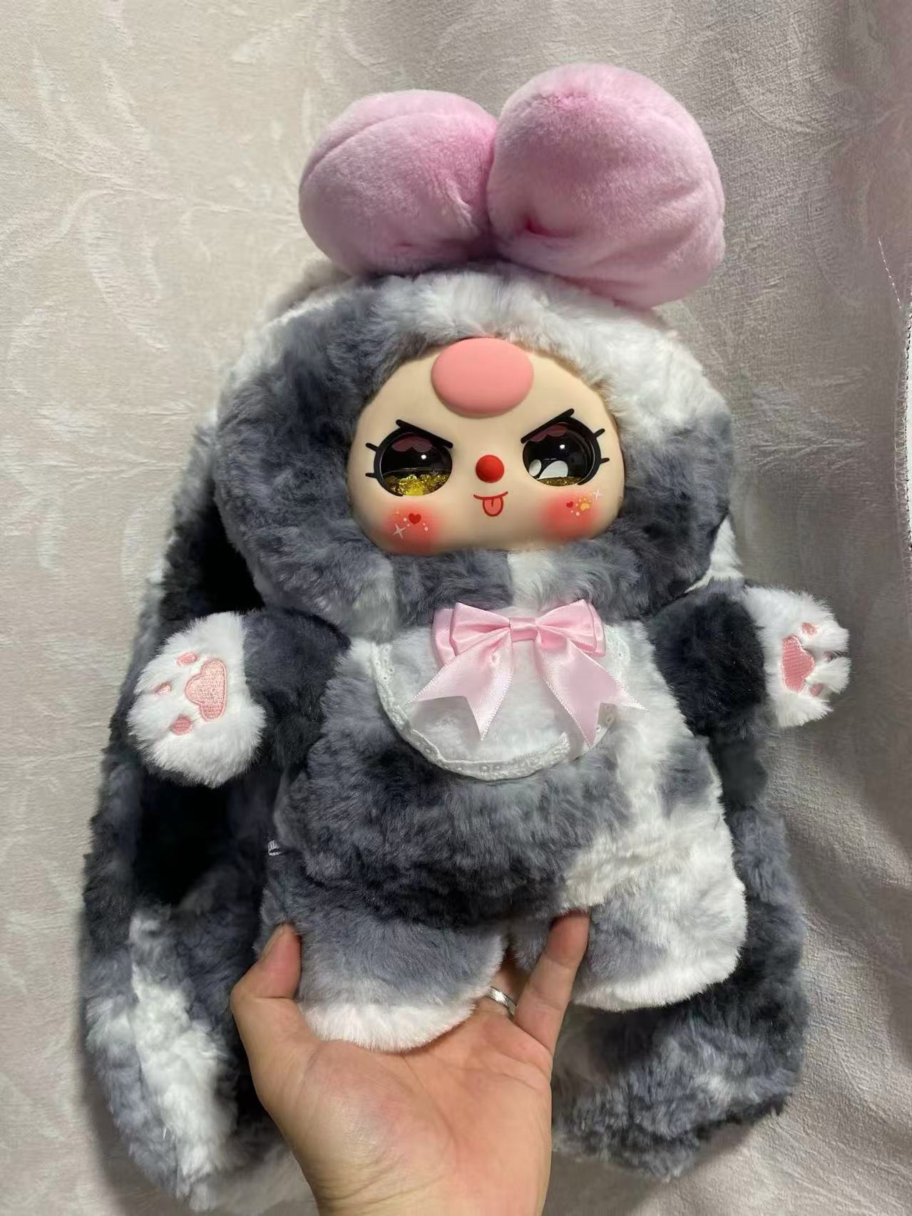 Baby Three-Sweet Baby 400% Plush Blind Box（1 no box）