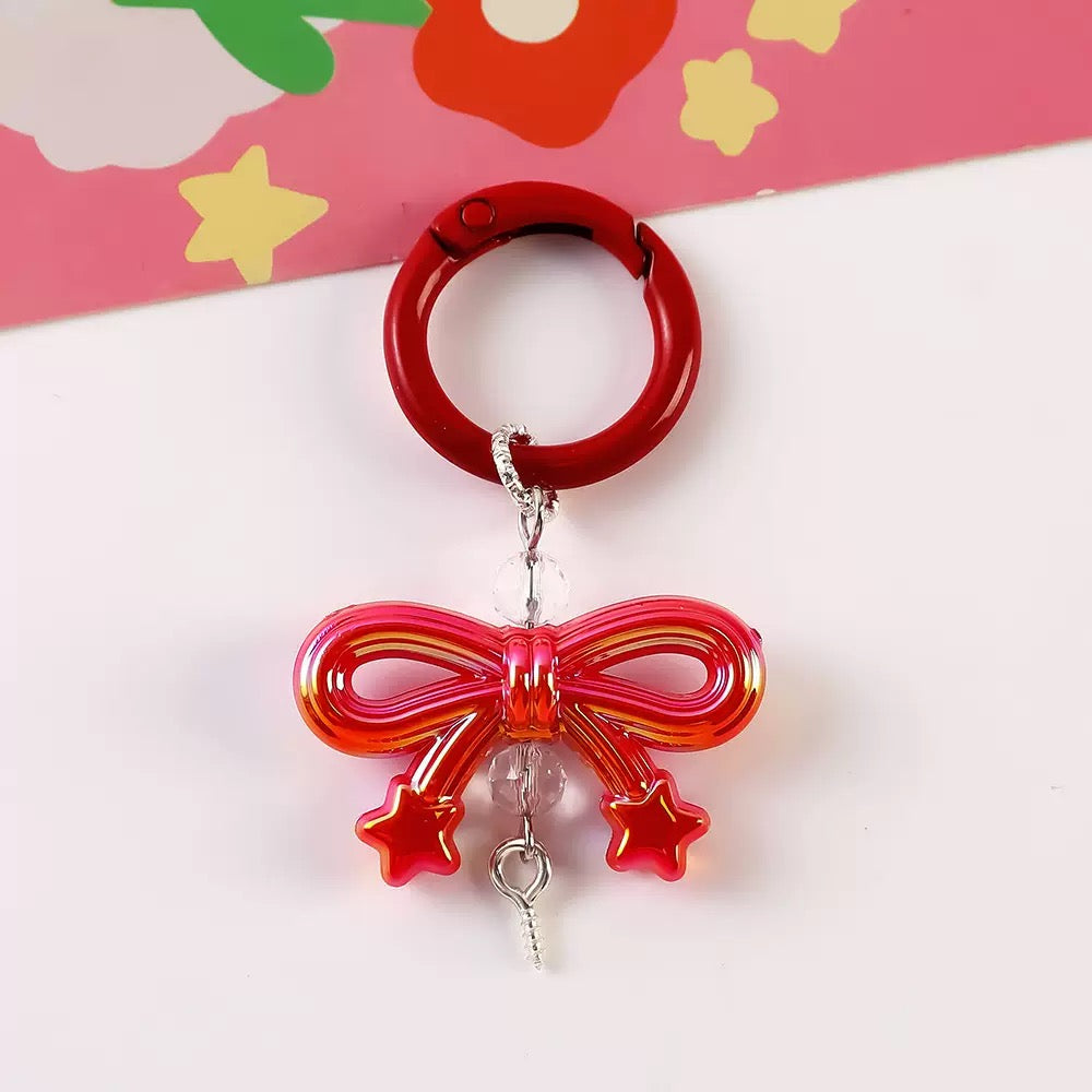 little bow/shooting star/moon chain (pick in live)