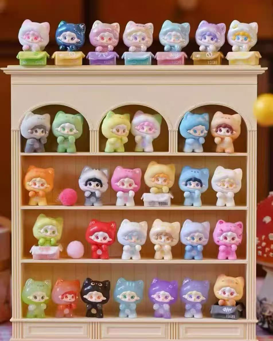 Yooki Cat On The Loose Series Pop Bean Blind Box