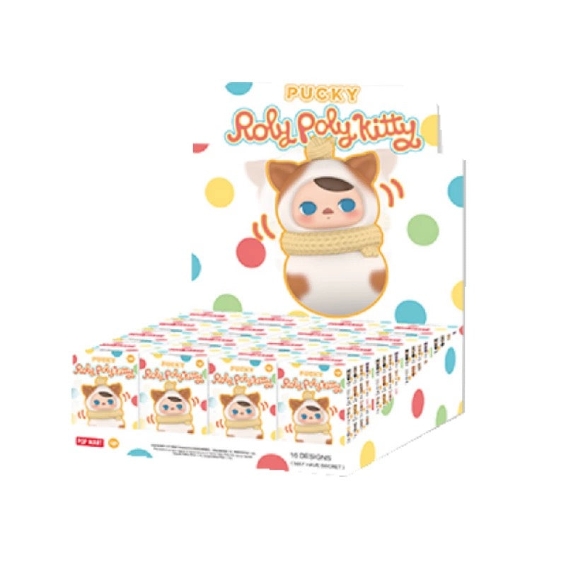 PUCKY Roly Poly Kitty Series Figrues