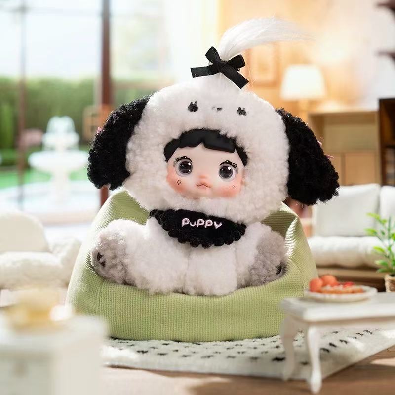 Nommi-Sitting Zoo Series Plush Doll Blind Box