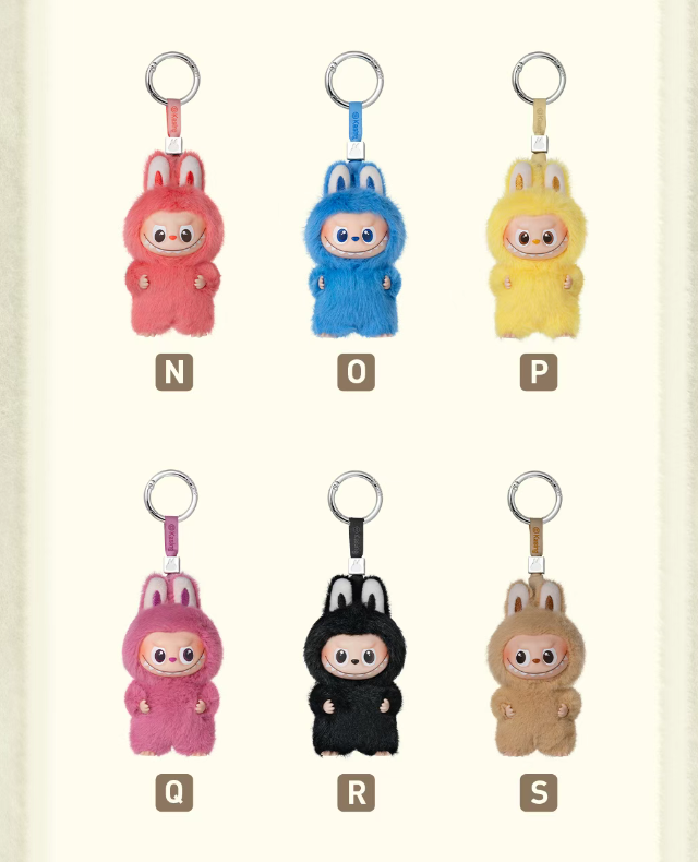 LABUBU THE MONSTERS PIN FOR LOVE SERIES-VINYL PLUSH PENDANT BLIND BOX