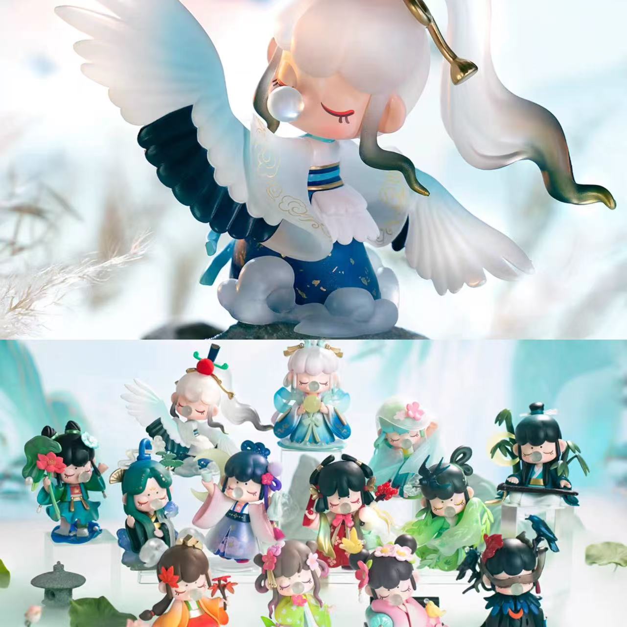 Nanci Chinese poetry series figure blind box