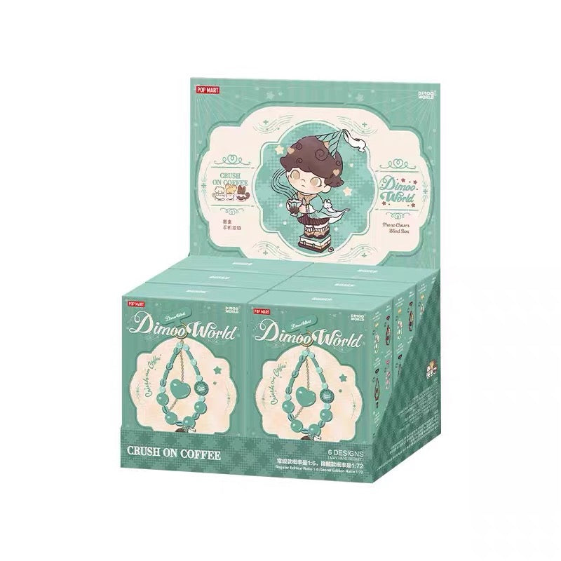 DIMOO Crush on Coffee Series-Phone Charm Blind Box