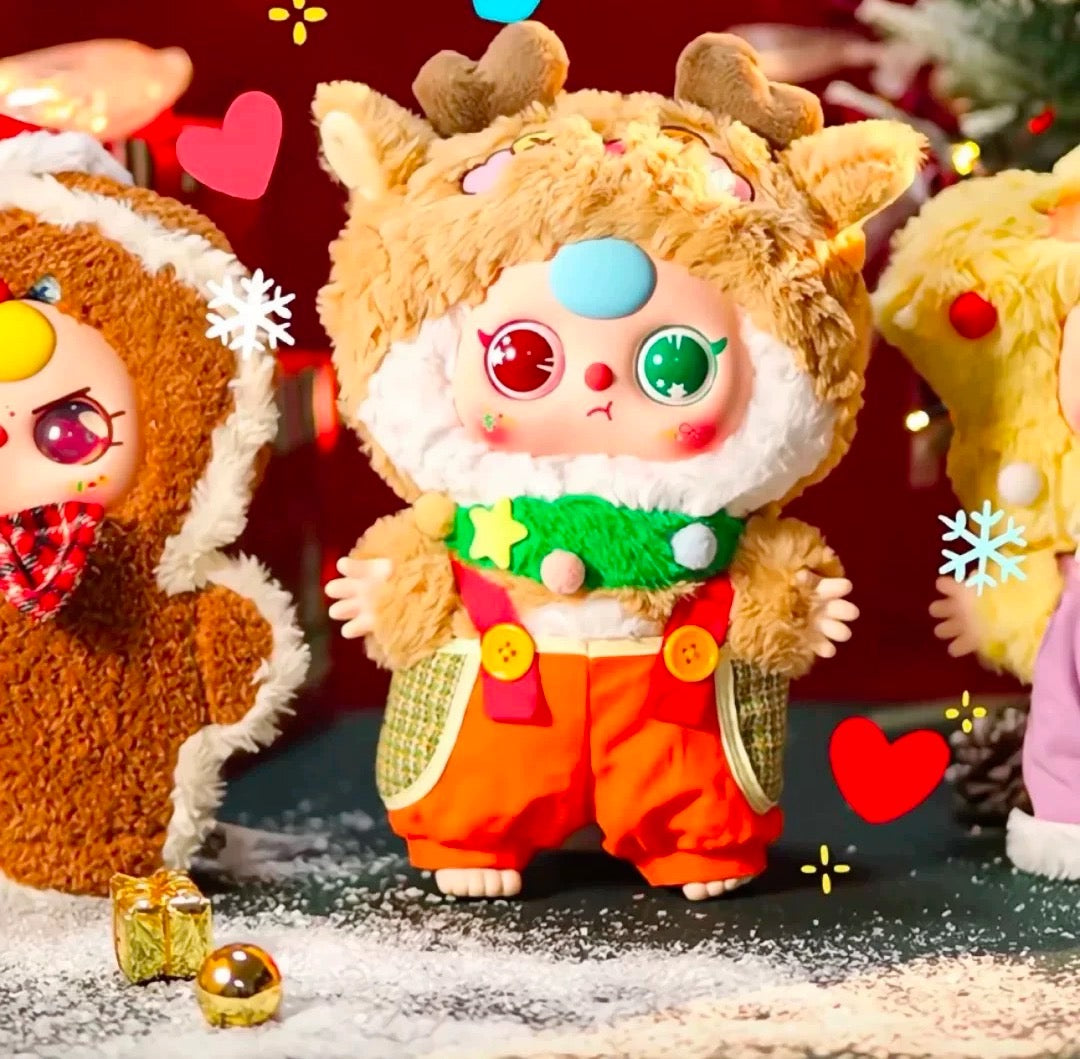 Baby Three Christmas 400% Plush Blind Box