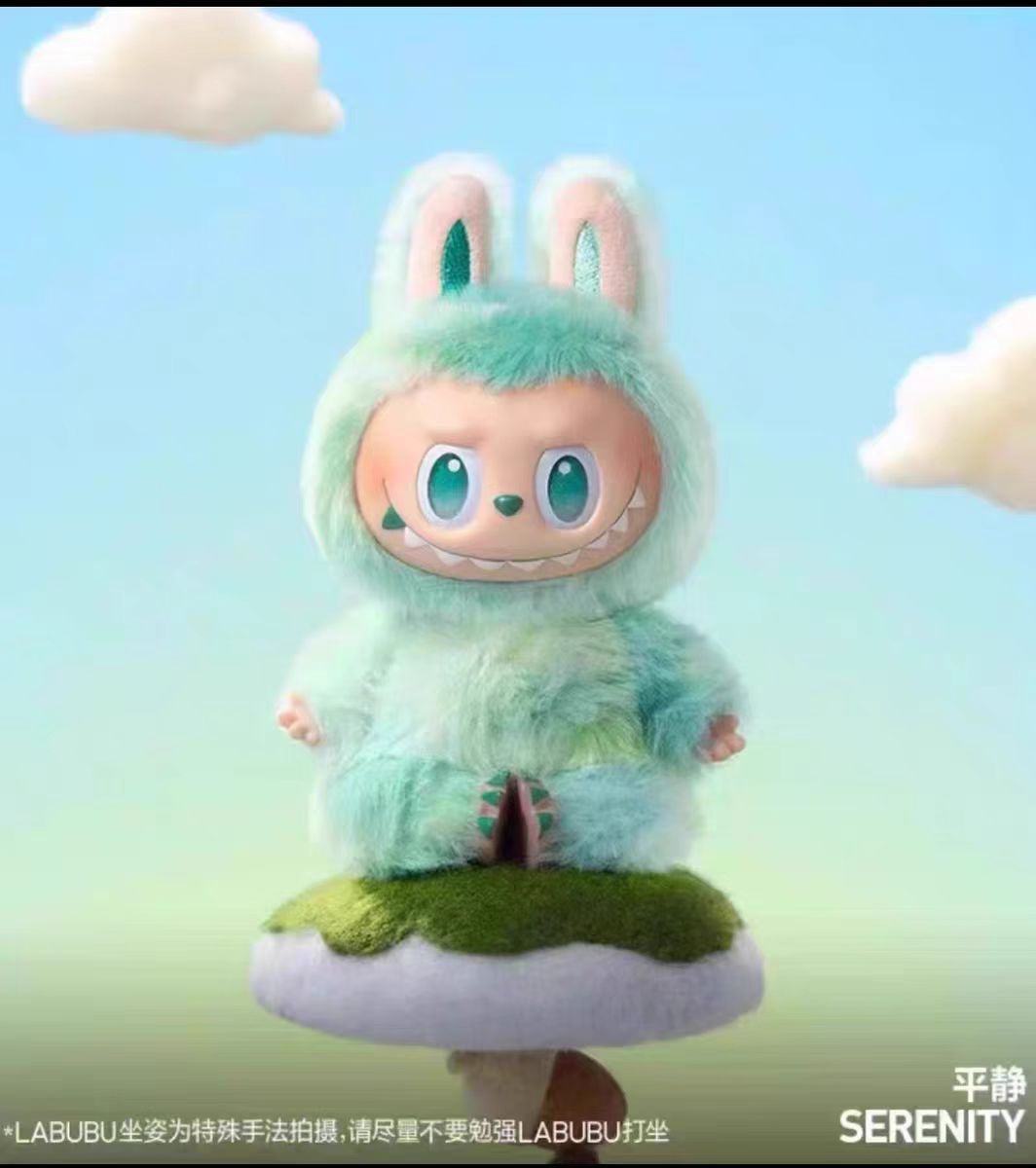 Labubu V3 Big Into Energy series plush pendant