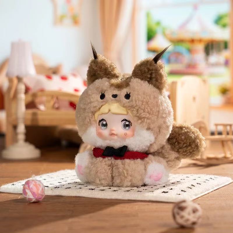 Nommi-Sitting Zoo Series Plush Doll Blind Box
