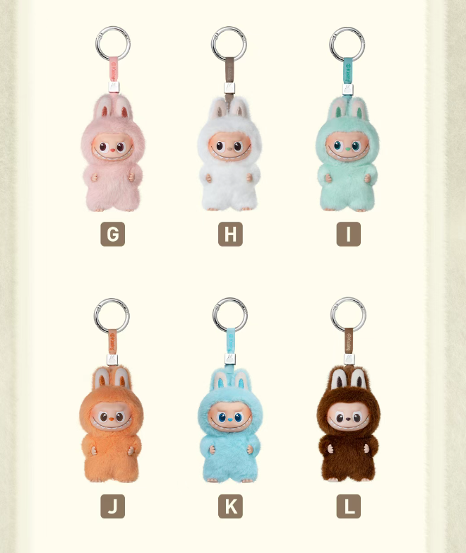 LABUBU THE MONSTERS PIN FOR LOVE SERIES-VINYL PLUSH PENDANT BLIND BOX