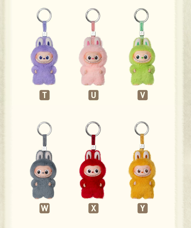 LABUBU THE MONSTERS PIN FOR LOVE SERIES-VINYL PLUSH PENDANT BLIND BOX
