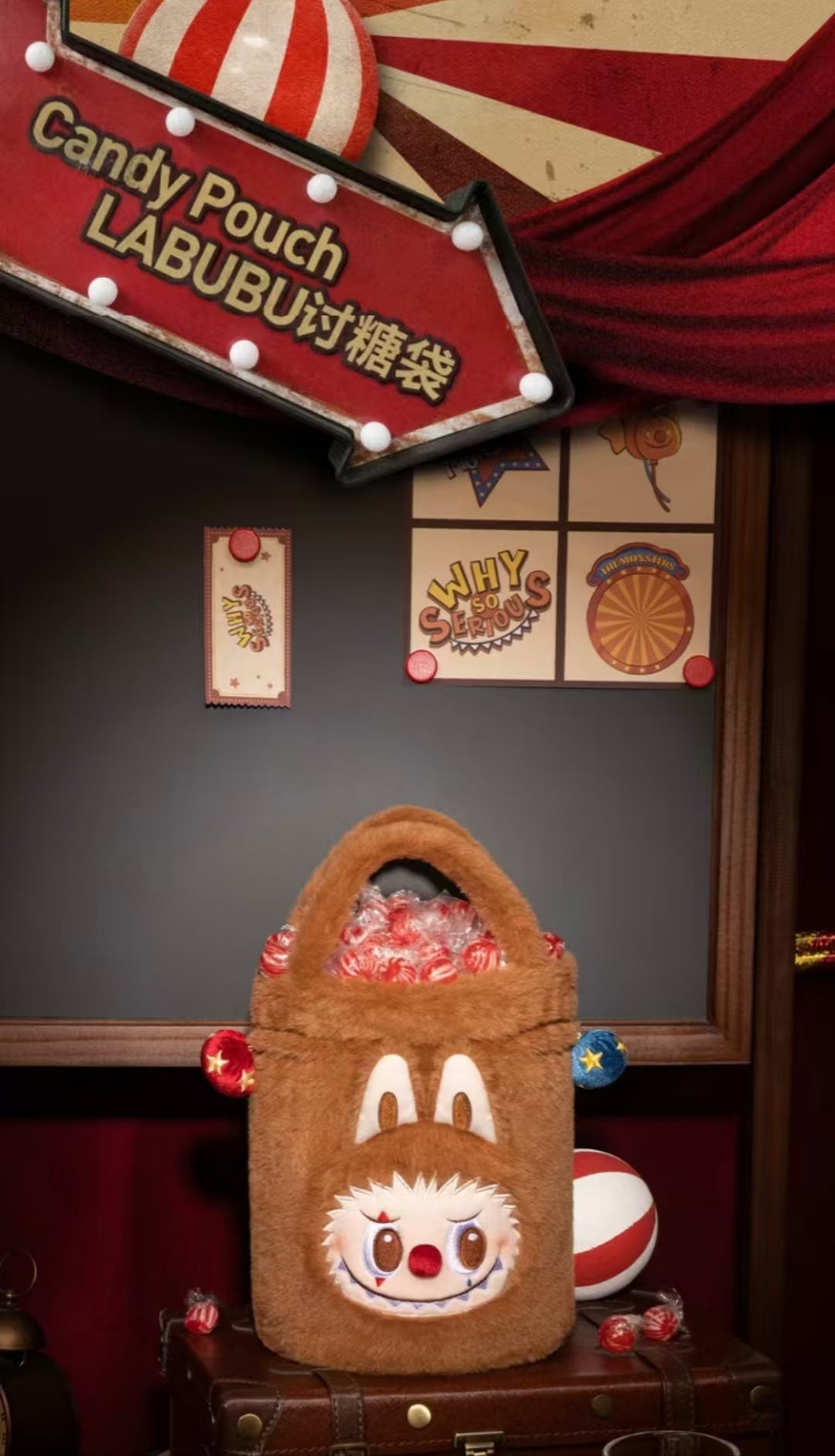 WHY SO SERIOUS SERIES CANDY POUCH LABUBU