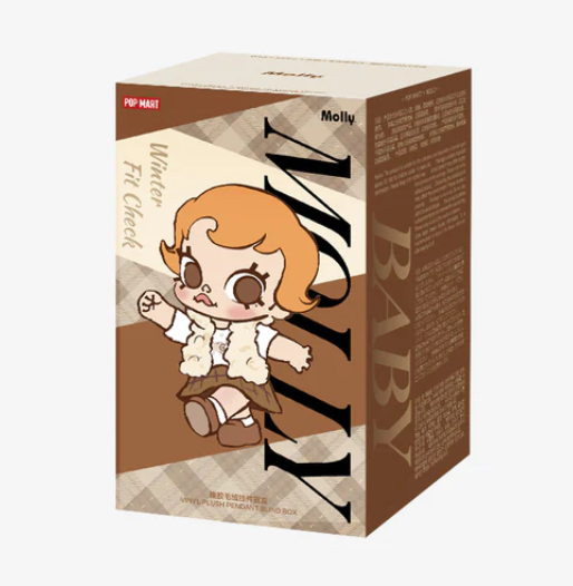 Baby Molly Winter Fit Check Series-Vinyl Plush Pendant Blind Box